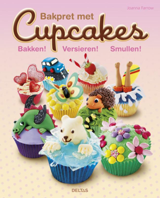 Omslag van Bakpret met cupcakes