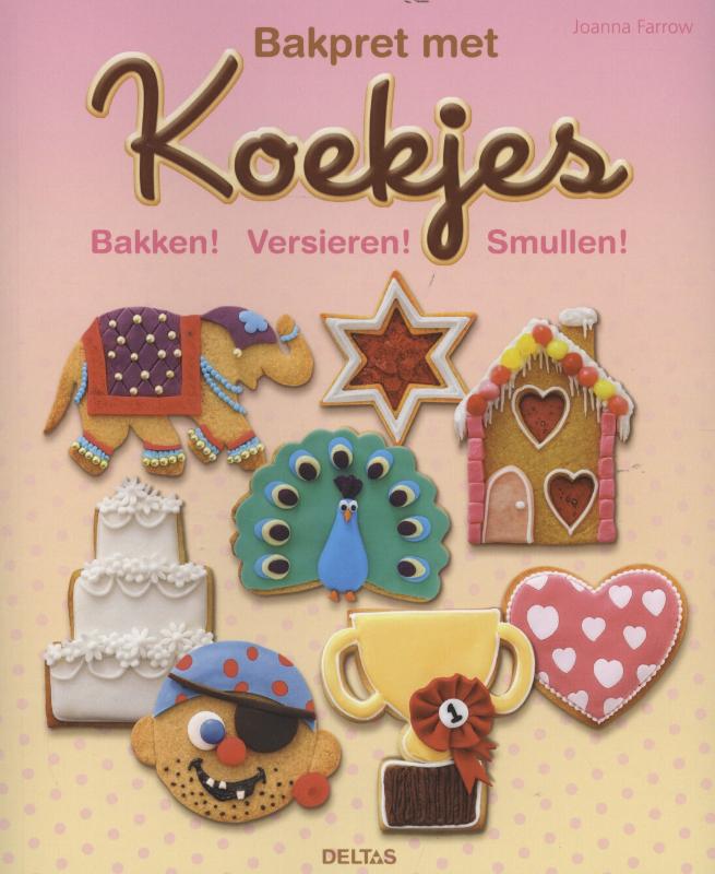 Omslag van Bakpret met koekjes