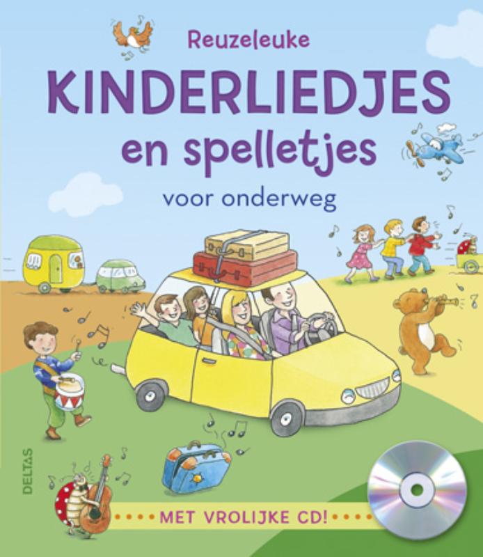 Omslag van Reuzeleuke kinderliedjes en spelletjes