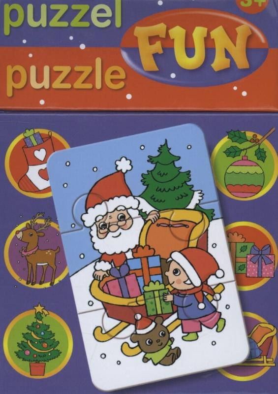 Omslag van Puzzel fun kerst 3+ N-F