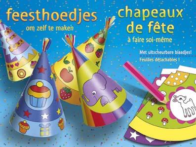 Omslag van Feesthoedjes om zelf te maken