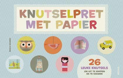 Omslag van Knutselpret met papier
