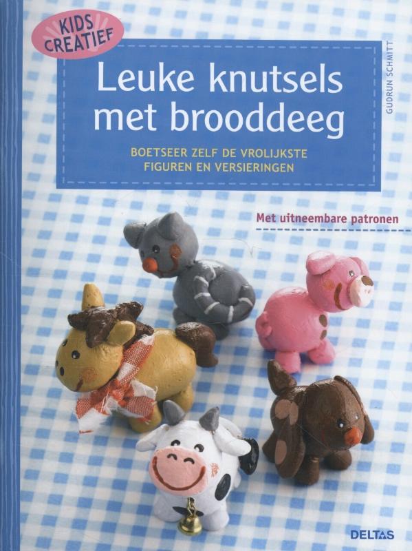 Omslag van Leuke knutsels met brooddeeg