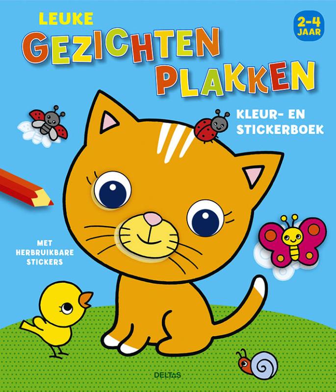 Omslag van Leuke gezichten plakken