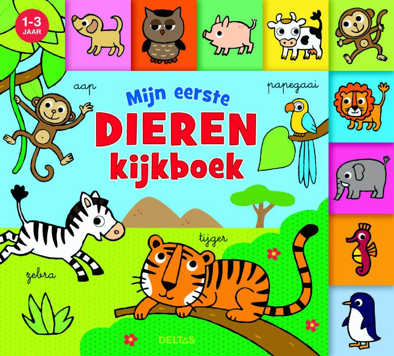 Omslag van Mijn eerste dieren kijkboek
