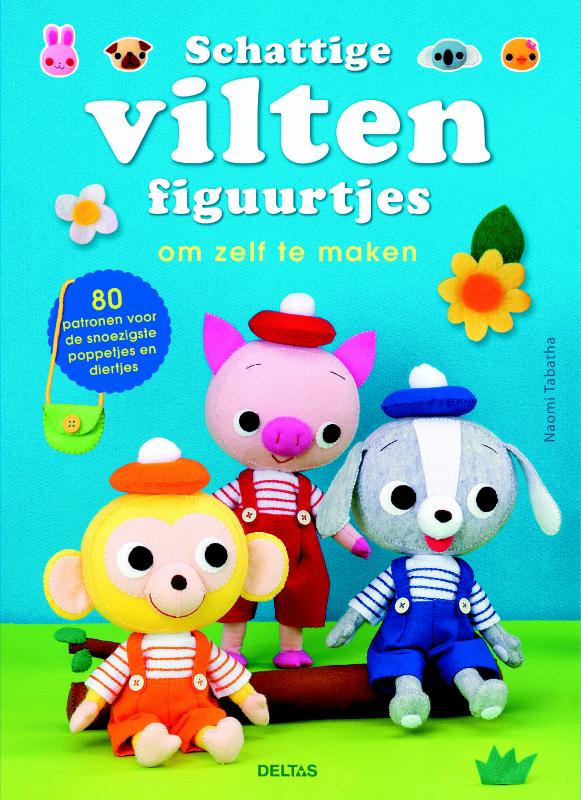 Omslag van Schattige vilten figuurtjes om zelf te maken