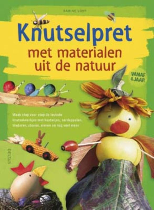 Omslag van Knutselpret met materialen uit de natuur