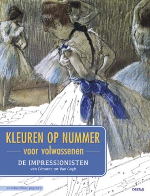 Omslag van Kleuren op nummer voor volwassenen - De impressionisten