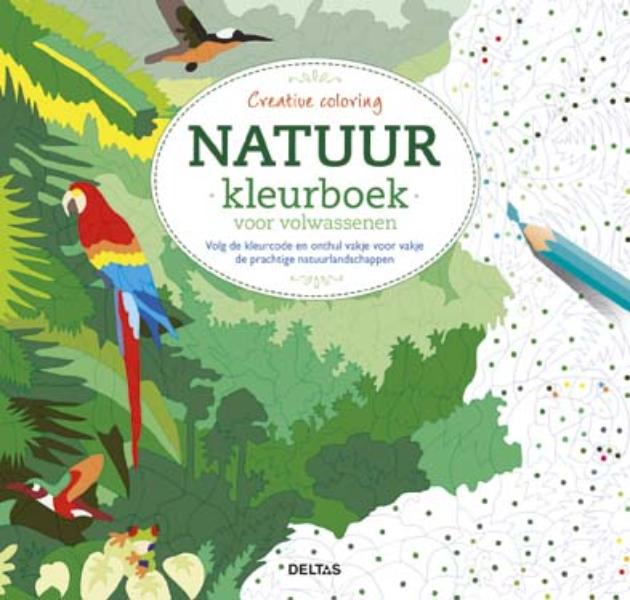 Omslag van Natuur kleurboek voor volwassenen