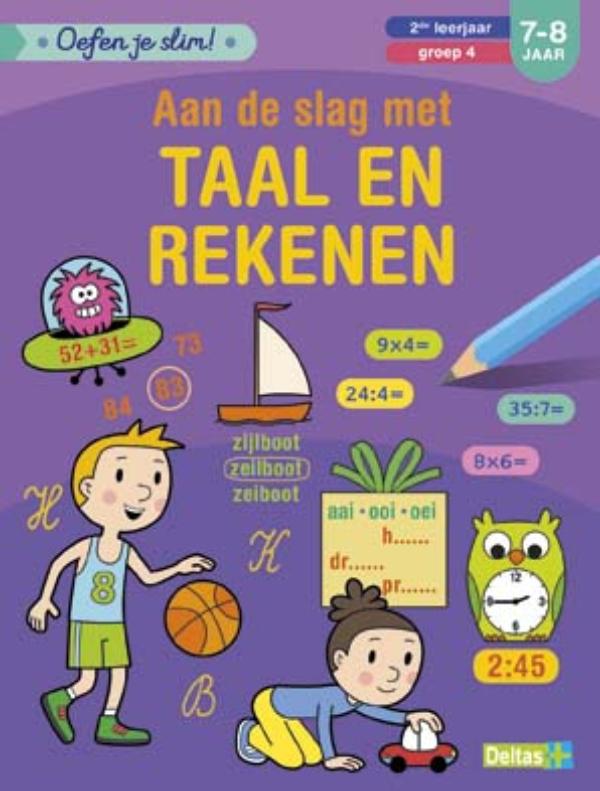 Omslag van 2de leerjaar groep 4 7-8 jaar