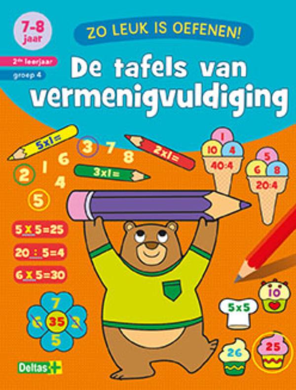 Omslag van 7-8 jaar 2de leerjaar groep 4
