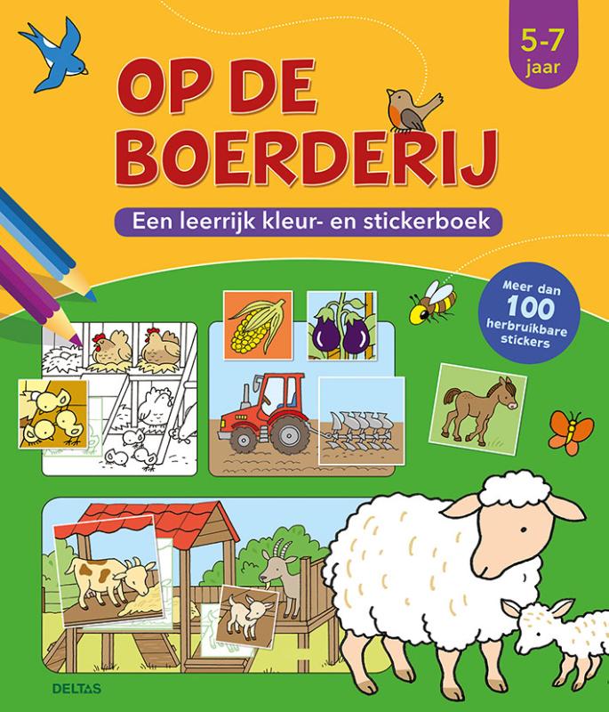Omslag van Op de boerderij