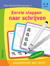 Omslag van Eerste stappen naar schrijven (5-6 j.)
