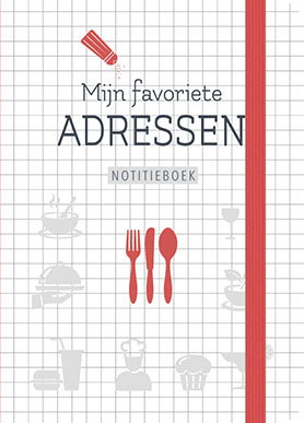 Omslag van Notitieboek - Mijn favoriete adressen