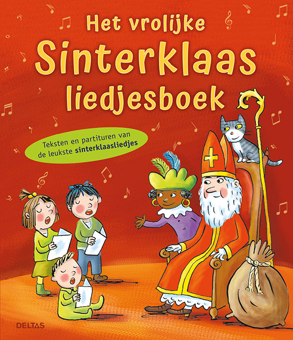 Omslag van Het vrolijke Sinterklaas liedjesboek