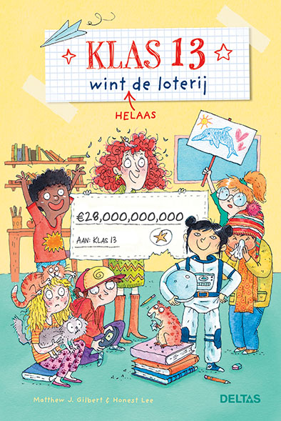 Omslag van Klas 13 wint de loterij