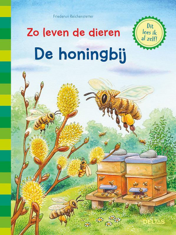 Omslag van Zo leven de dieren-De honingbij