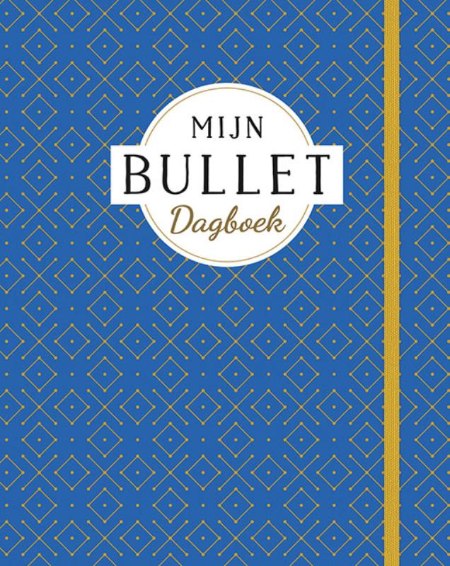 Omslag van Mijn bullet dagboek (donkerblauwe fond)