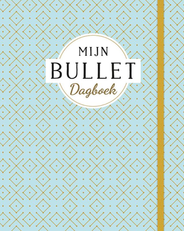 Omslag van Mijn bullet dagboek (lichtblauwe fond)