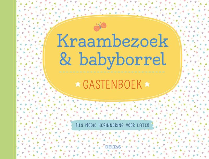 Omslag van Kraambezoek & babyborrel - Gastenboek