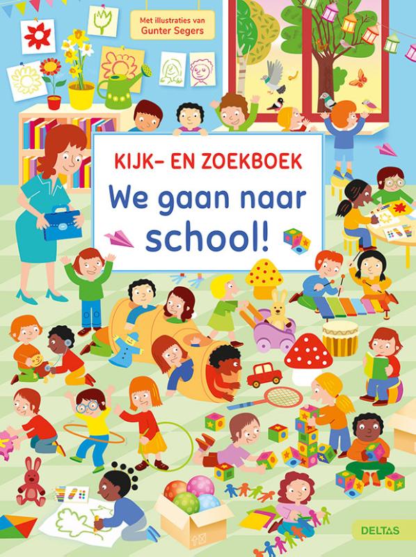 Omslag van We gaan naar school!