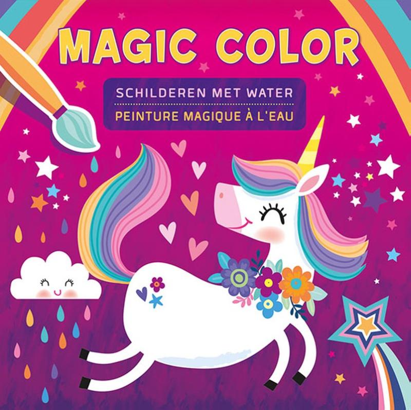 Omslag van Magic Color schilderen met water / Peinture Magique à l'eau