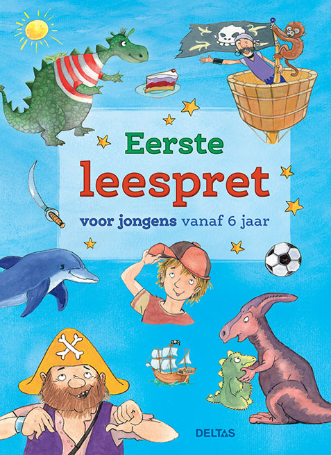 Omslag van Eerste leespret voor jongens vanaf 6 jaar