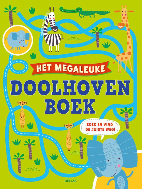 Omslag van Het megaleuke doolhovenboek