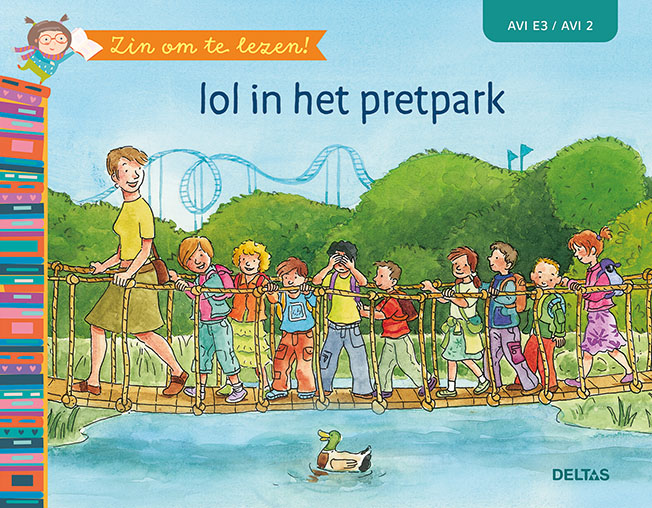Omslag van Zin om te lezen! Lol in het pretpark