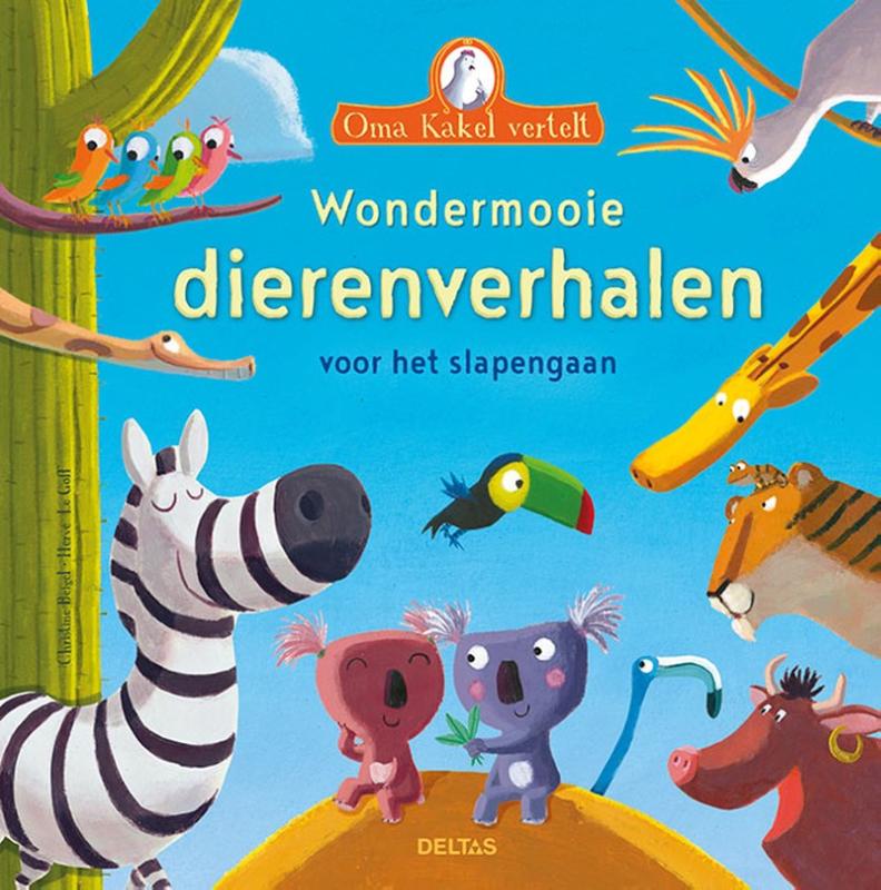 Omslag van Wondermooie dierenverhalen voor het slapengaan