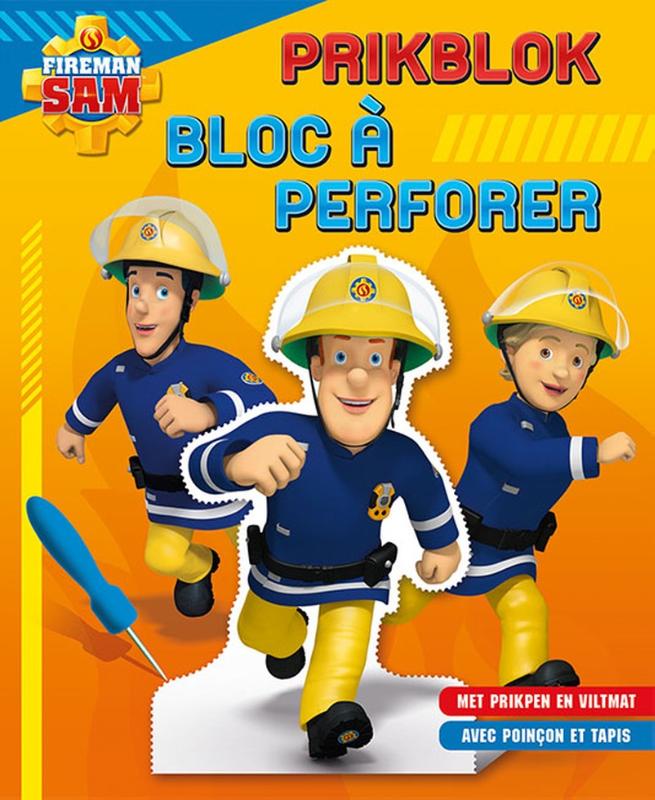 Omslag van Brandweerman Sam Prikblok / Sam le pompier Bloc à perforer