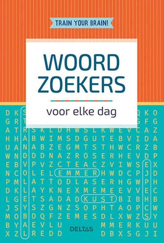 Omslag van Train your brain! Woordzoekers voor elke dag