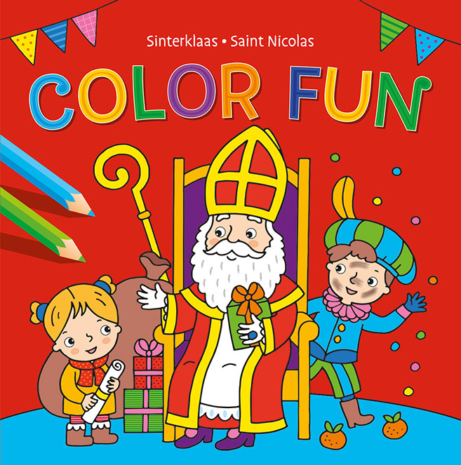Omslag van Sinterklaas Color Fun / Saint-Nicolas Color Fun