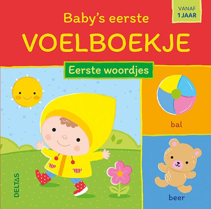 Omslag van Baby's eerste voelboekje - Eerste woordjes