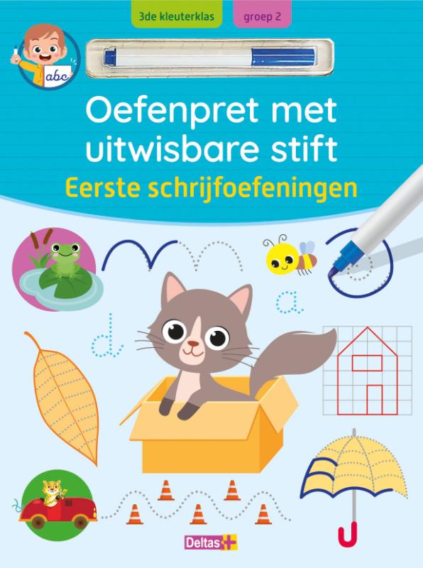Omslag van Oefenpret met uitwisbare stift - Eerste schrijfoefeningen