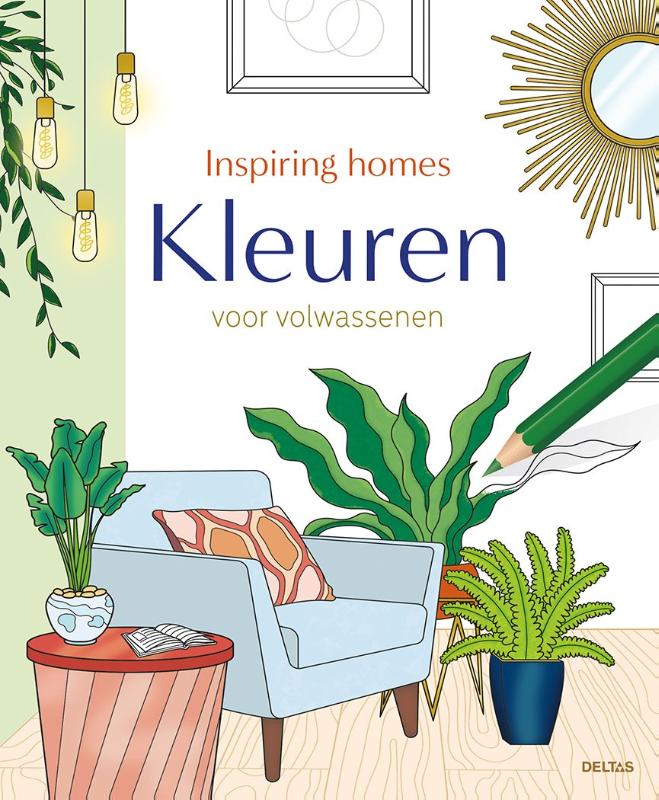 Omslag van Inspiring Homes - Kleuren voor volwassenen