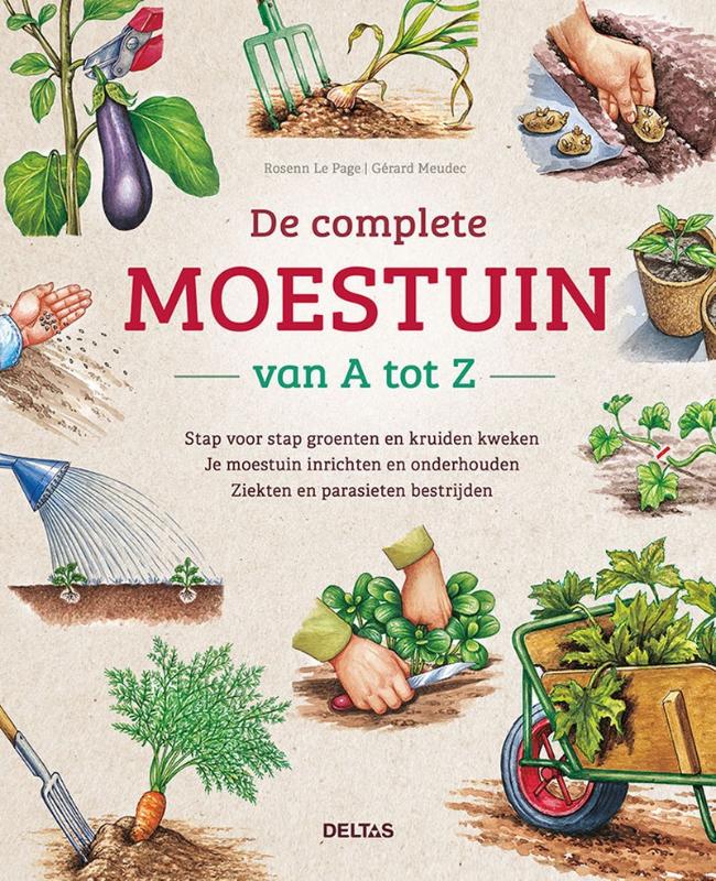 Omslag van De complete moestuin van A tot Z
