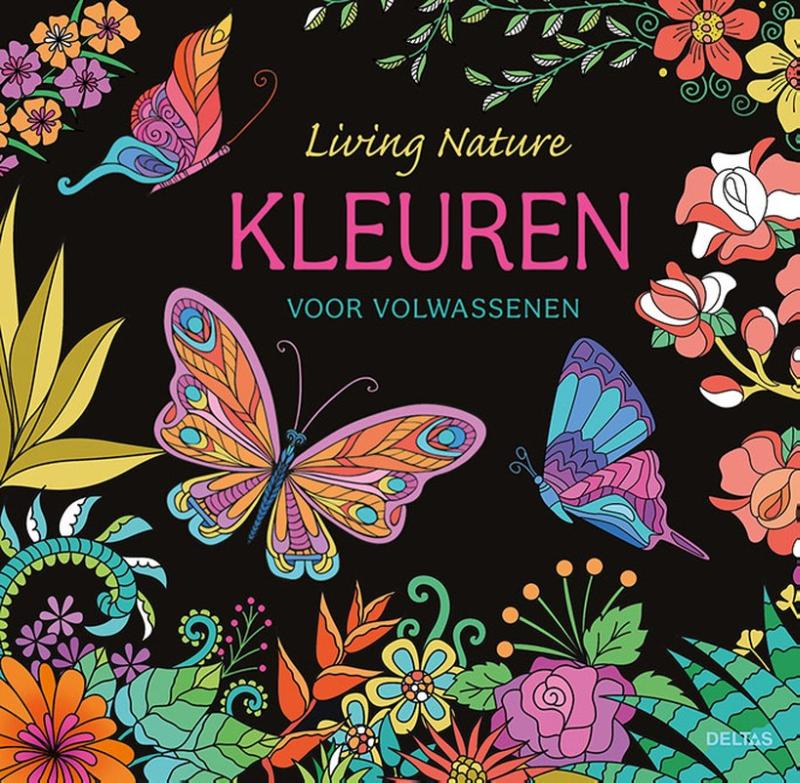 Omslag van Living Nature - Kleuren voor volwassenen