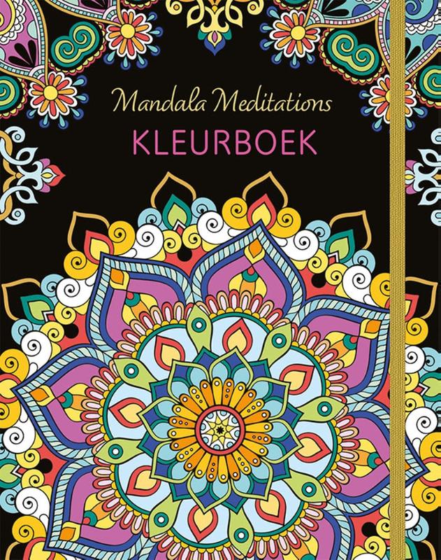 Omslag van Mandala meditations kleurboek