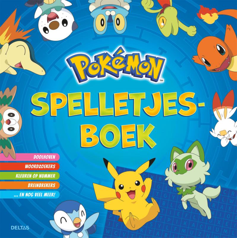 Omslag van Pokémon spelletjesboek