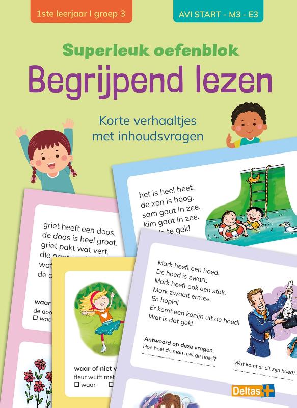 Omslag van 1ste leerjaar/ groep 3
