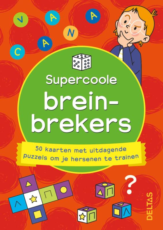 Omslag van Speel- en leerkaarten - Supercoole breinbrekers