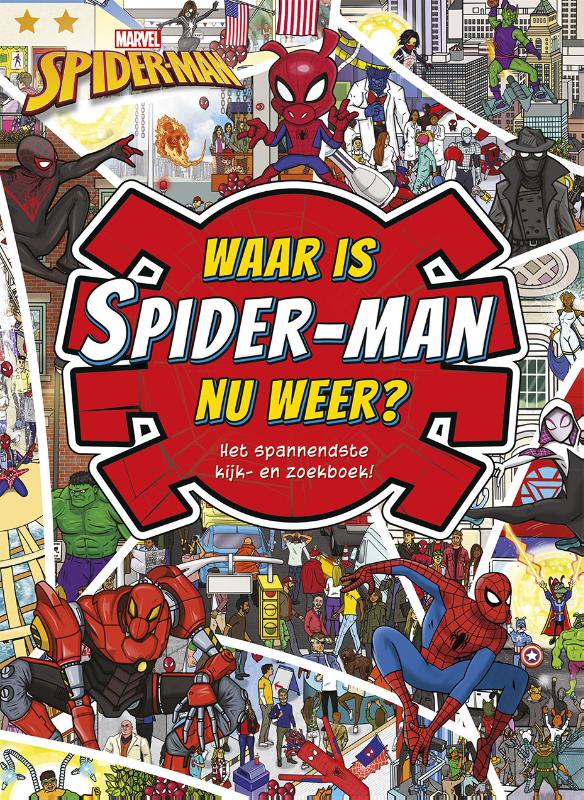 Omslag van Waar is Spider-man nu weer?