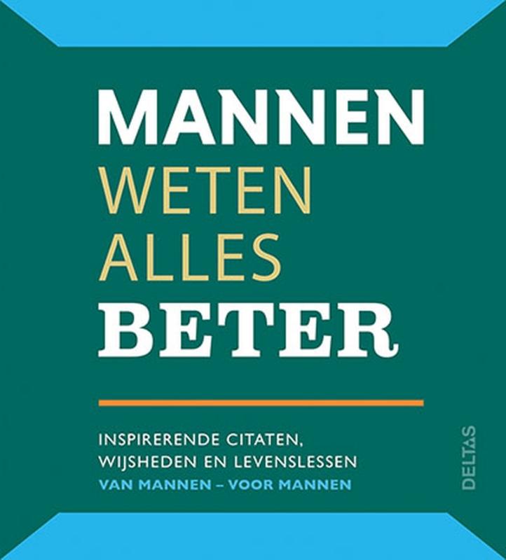 Omslag van Mannen weten alles beter