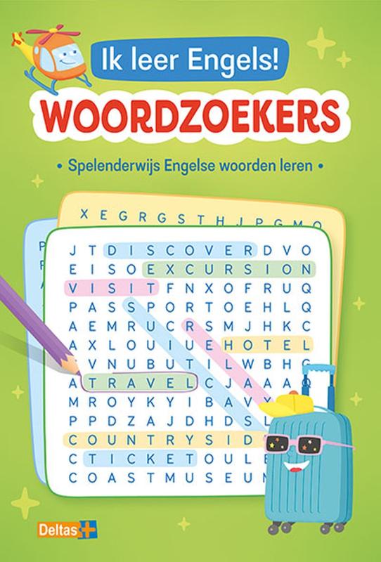 Omslag van Ik leer Engels! woordzoekers