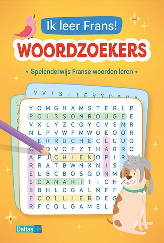 Omslag van Ik leer Frans! Woordzoekers