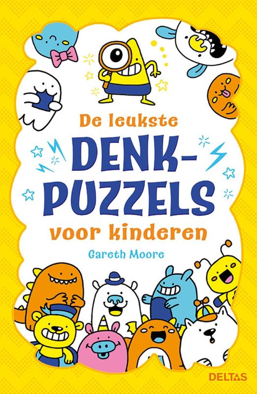Omslag van De leukste denkpuzzels voor kinderen