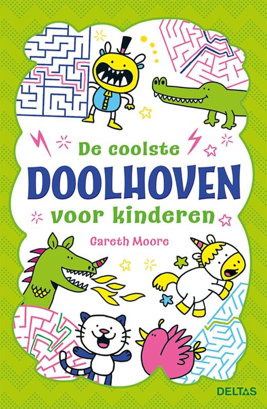 Omslag van De coolste doolhoven voor kinderen