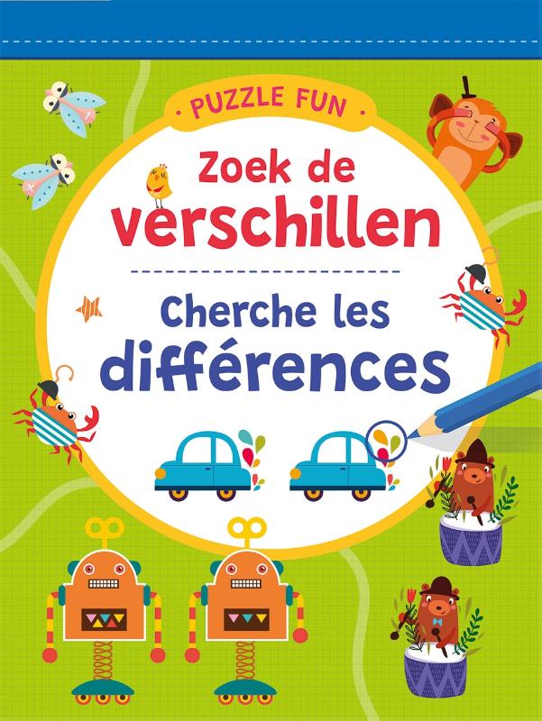 Omslag van Puzzle Fun - Zoek de verschillen / Puzzle Fun - Cherche les différences
