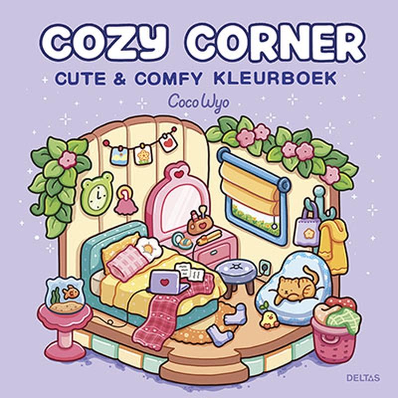 Omslag van Cozy Corner Cute & Comfy kleurboek